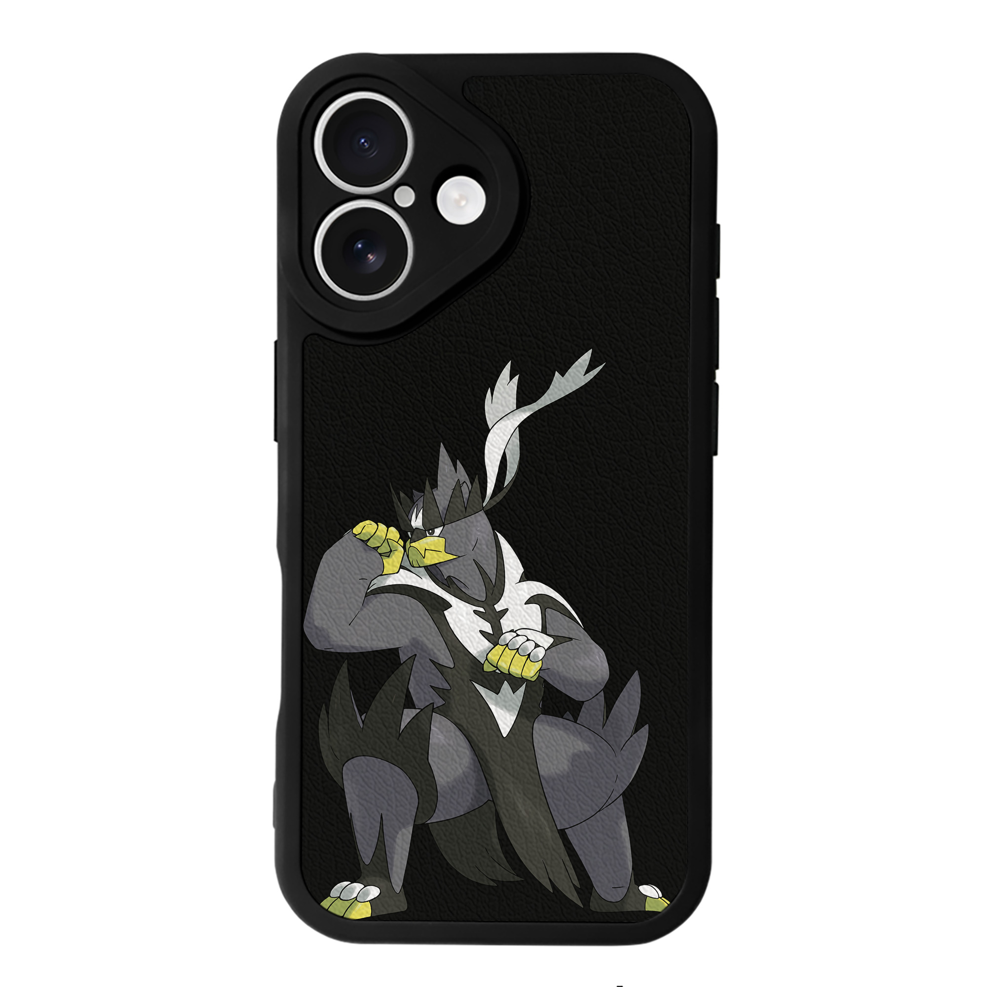 （画像用） ポケットモンスター Pokémon 【iPhone 16シリーズ対応】シリコンスマホケース（レザー調） 材質：シリコン